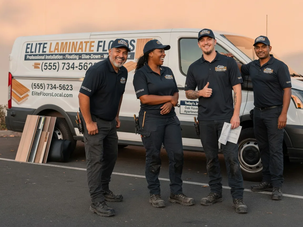 Laminate flooring installation company in Lowber, PA